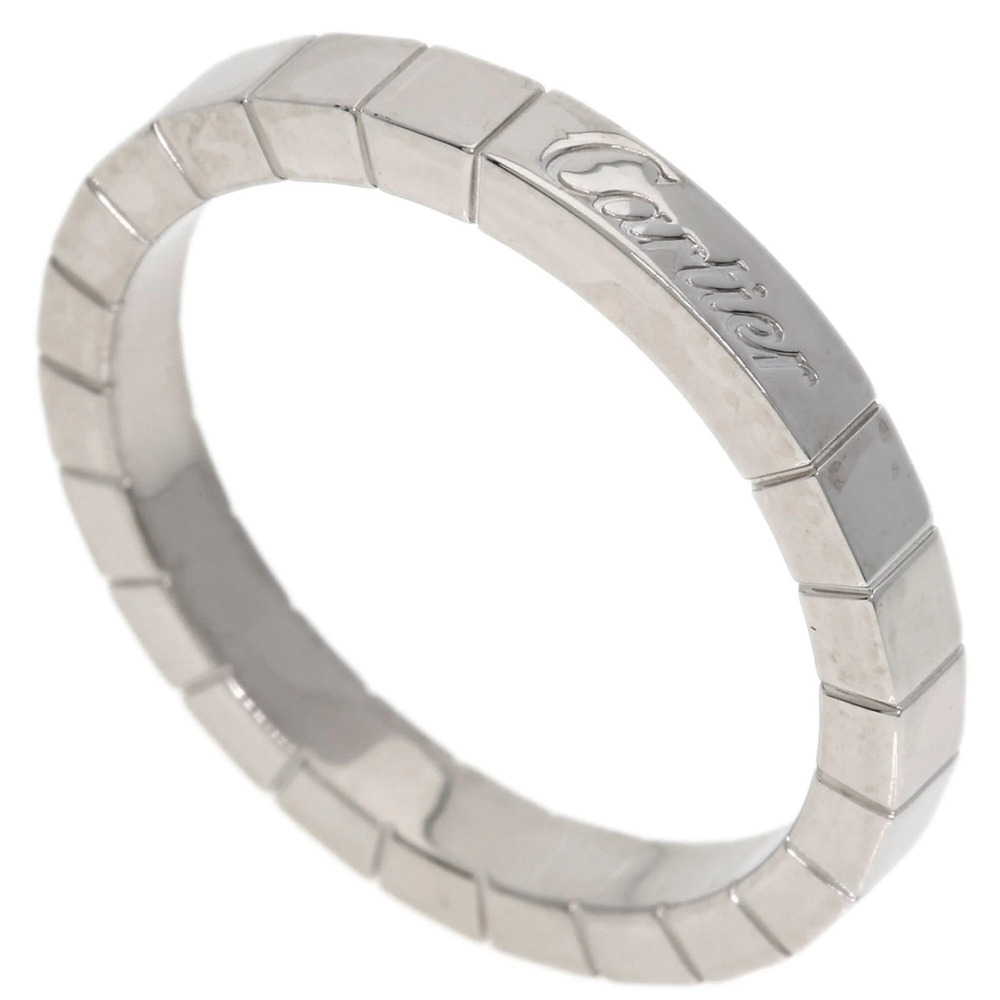 CARTIER Authentic 18k Silver Lanier Ring #60